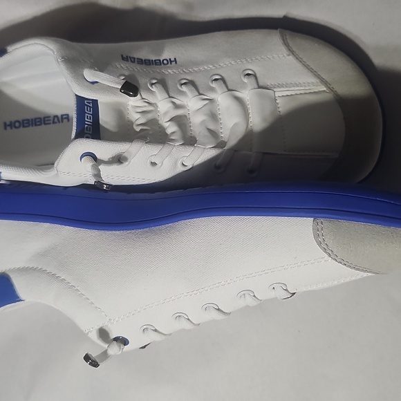 Hobibear Choice Cream Or White and Blue Sneakers NWOT - Picture 9 of 13